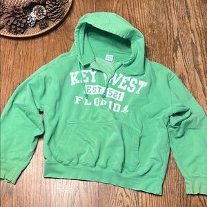 Green Key West Florida Hoodie